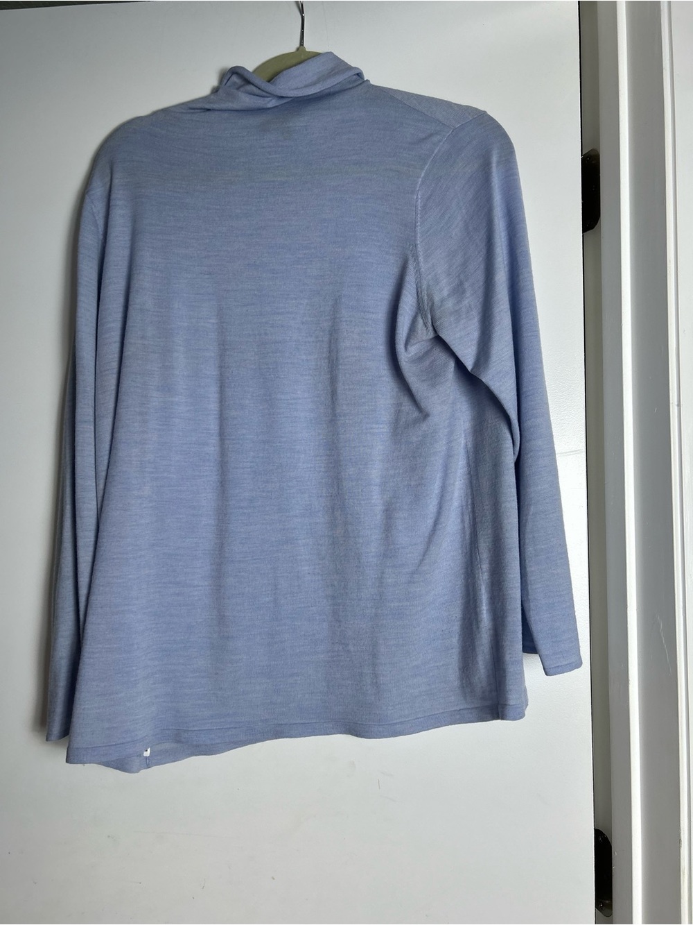 Eileen Fisher Light Blue Turtleneck Sweater